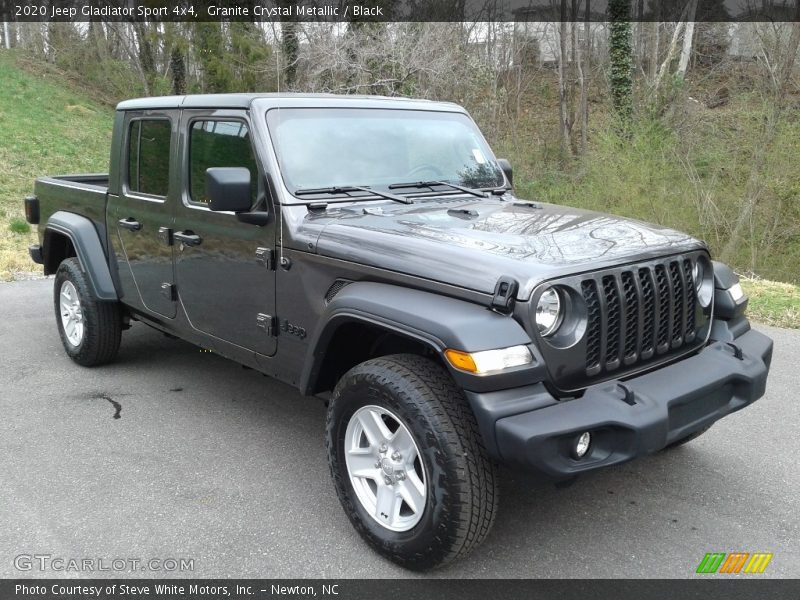 Granite Crystal Metallic / Black 2020 Jeep Gladiator Sport 4x4