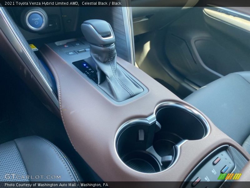 Celestial Black / Black 2021 Toyota Venza Hybrid Limited AWD
