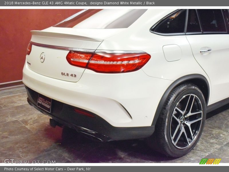 designo Diamond White Metallic / Black 2018 Mercedes-Benz GLE 43 AMG 4Matic Coupe