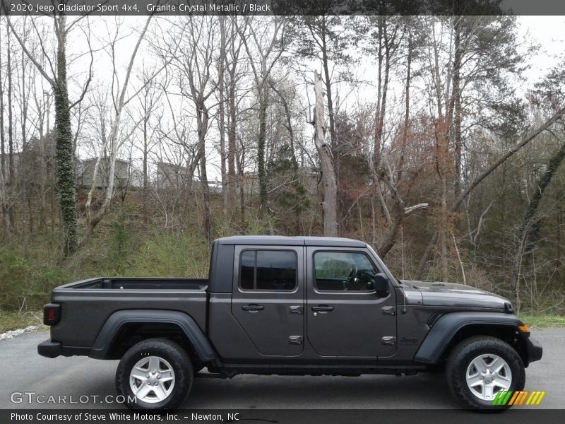 Granite Crystal Metallic / Black 2020 Jeep Gladiator Sport 4x4