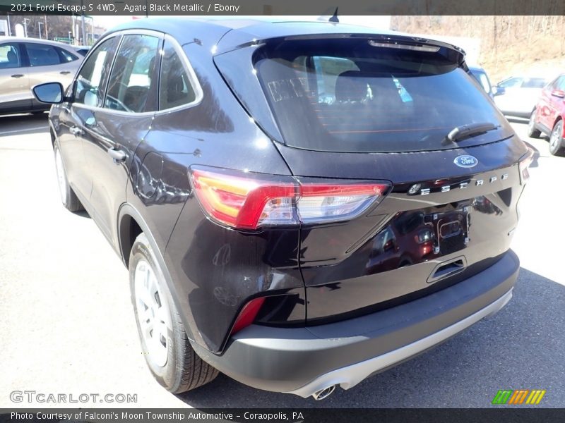 Agate Black Metallic / Ebony 2021 Ford Escape S 4WD