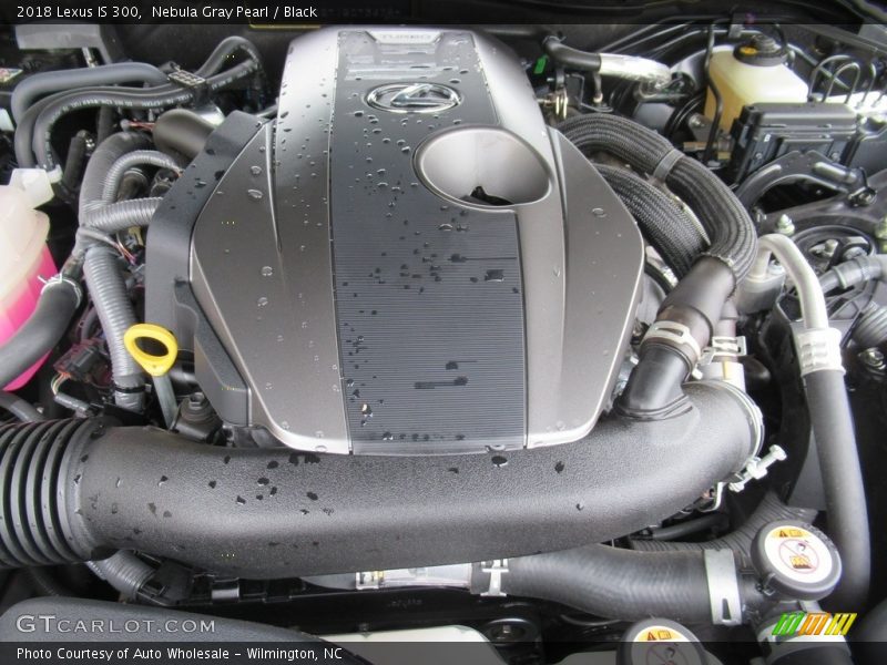 Nebula Gray Pearl / Black 2018 Lexus IS 300