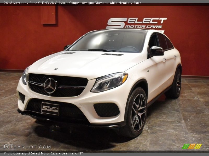 designo Diamond White Metallic / Black 2018 Mercedes-Benz GLE 43 AMG 4Matic Coupe