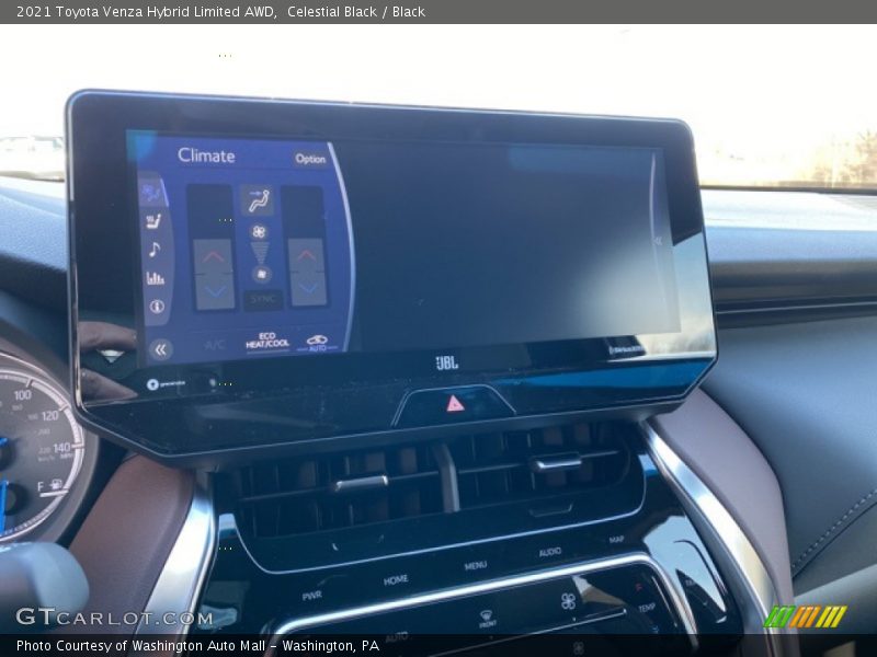 Celestial Black / Black 2021 Toyota Venza Hybrid Limited AWD