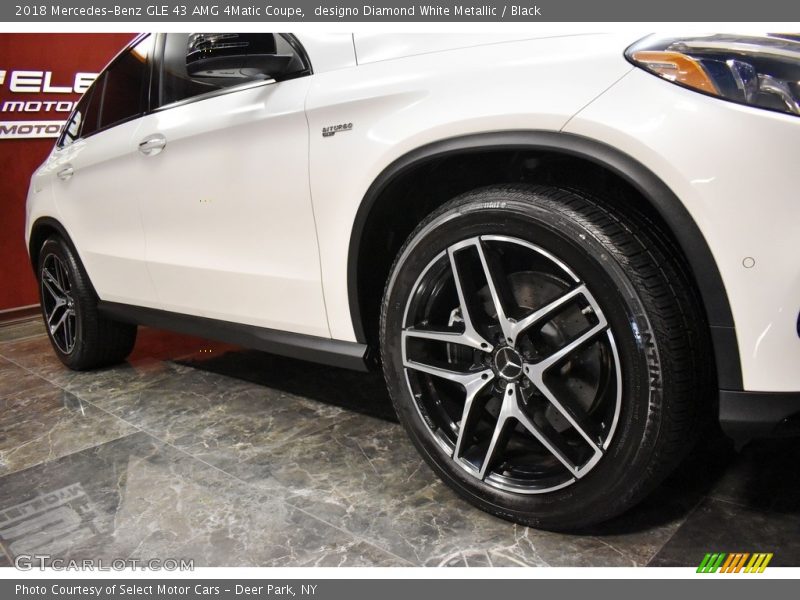 designo Diamond White Metallic / Black 2018 Mercedes-Benz GLE 43 AMG 4Matic Coupe