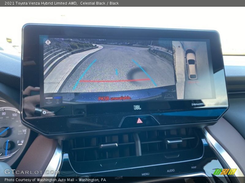 Celestial Black / Black 2021 Toyota Venza Hybrid Limited AWD