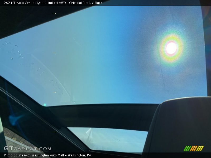 Celestial Black / Black 2021 Toyota Venza Hybrid Limited AWD