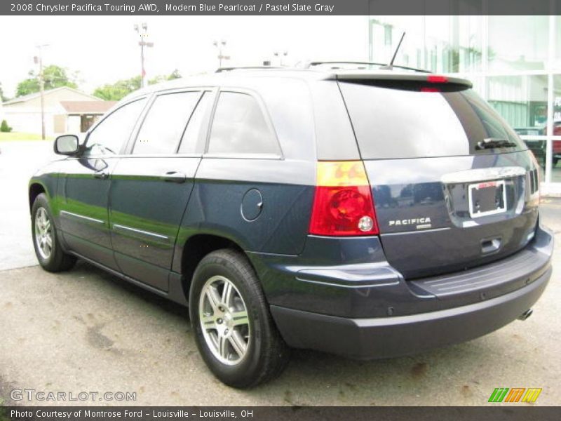 Modern Blue Pearlcoat / Pastel Slate Gray 2008 Chrysler Pacifica Touring AWD