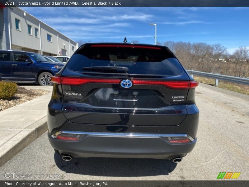 Celestial Black / Black 2021 Toyota Venza Hybrid Limited AWD
