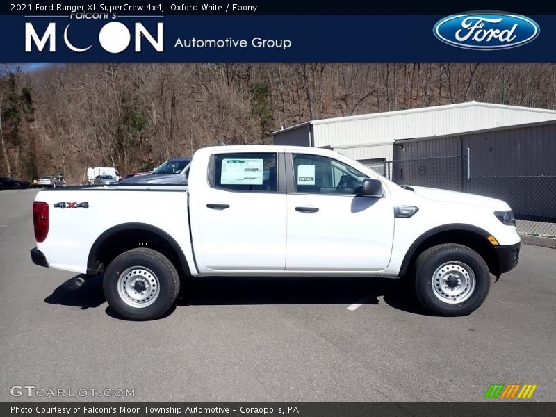 Oxford White / Ebony 2021 Ford Ranger XL SuperCrew 4x4