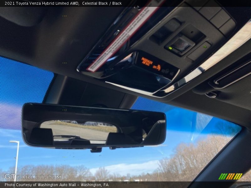 Celestial Black / Black 2021 Toyota Venza Hybrid Limited AWD