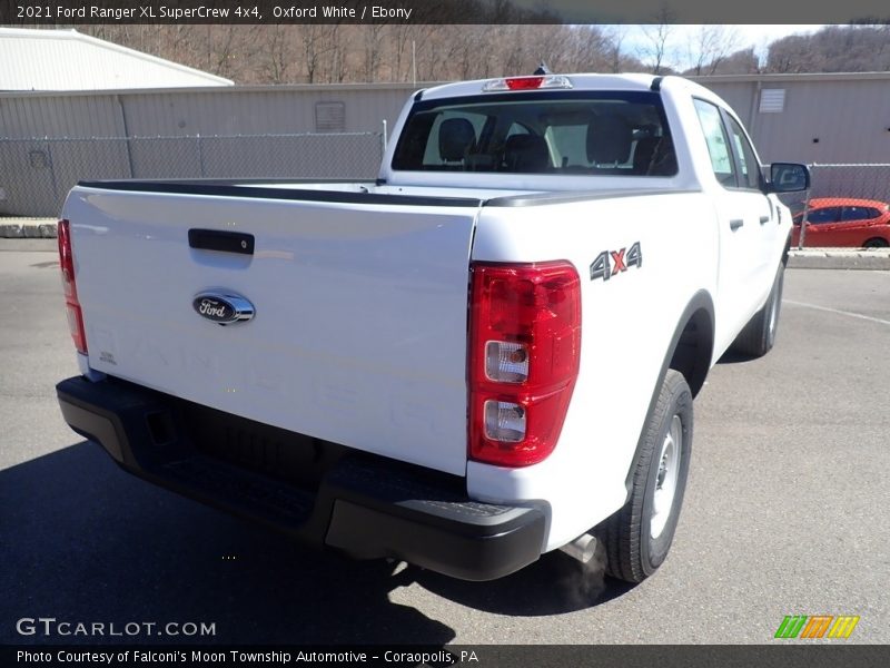 Oxford White / Ebony 2021 Ford Ranger XL SuperCrew 4x4