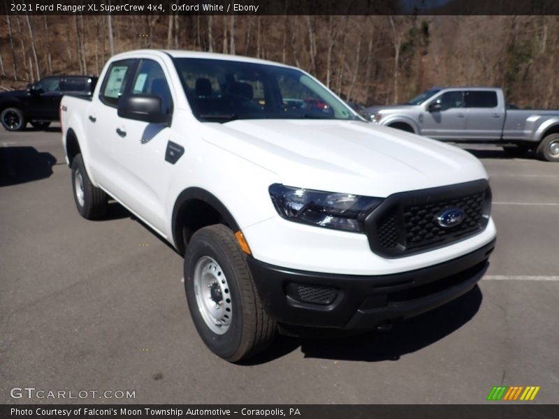 Oxford White / Ebony 2021 Ford Ranger XL SuperCrew 4x4
