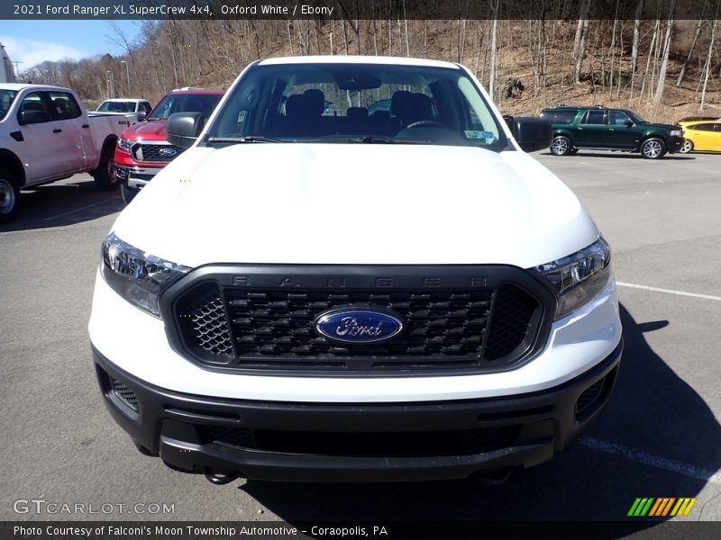 Oxford White / Ebony 2021 Ford Ranger XL SuperCrew 4x4