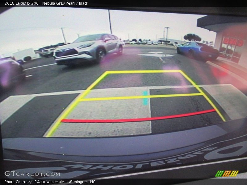 Nebula Gray Pearl / Black 2018 Lexus IS 300