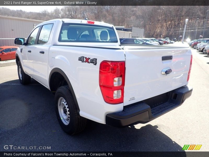 Oxford White / Ebony 2021 Ford Ranger XL SuperCrew 4x4