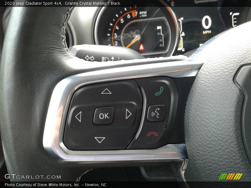 Granite Crystal Metallic / Black 2020 Jeep Gladiator Sport 4x4