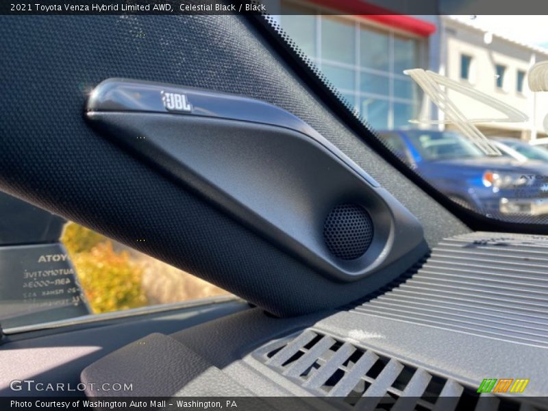 Celestial Black / Black 2021 Toyota Venza Hybrid Limited AWD