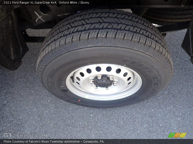 Oxford White / Ebony 2021 Ford Ranger XL SuperCrew 4x4
