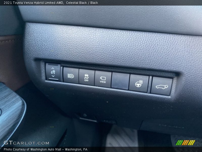 Celestial Black / Black 2021 Toyota Venza Hybrid Limited AWD