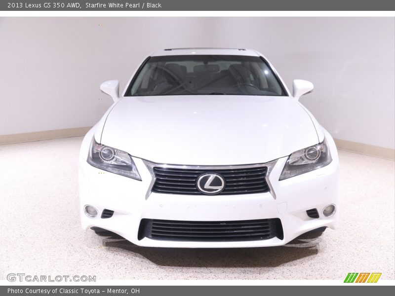 Starfire White Pearl / Black 2013 Lexus GS 350 AWD