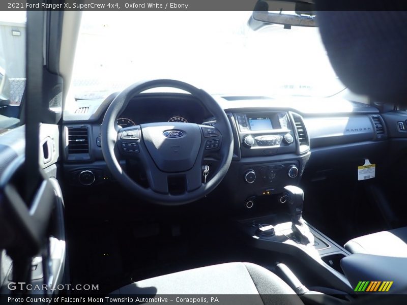 Oxford White / Ebony 2021 Ford Ranger XL SuperCrew 4x4