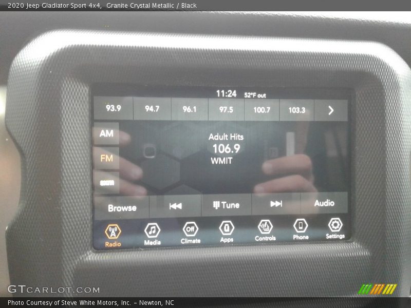 Granite Crystal Metallic / Black 2020 Jeep Gladiator Sport 4x4