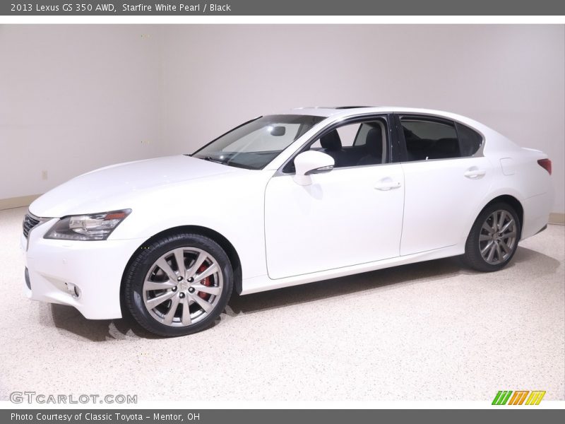 Starfire White Pearl / Black 2013 Lexus GS 350 AWD