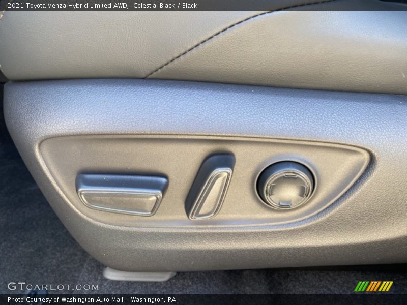 Celestial Black / Black 2021 Toyota Venza Hybrid Limited AWD