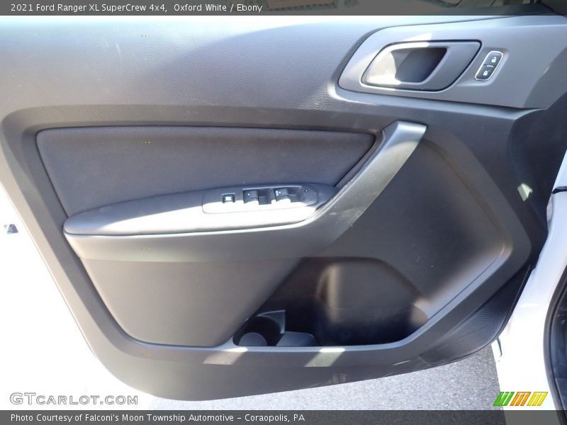Oxford White / Ebony 2021 Ford Ranger XL SuperCrew 4x4