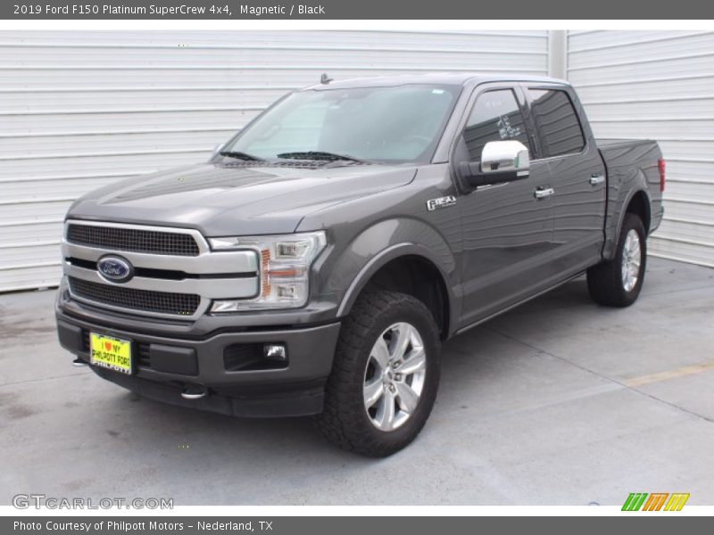 Magnetic / Black 2019 Ford F150 Platinum SuperCrew 4x4