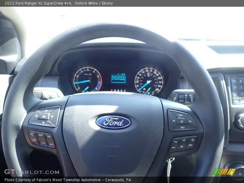 Oxford White / Ebony 2021 Ford Ranger XL SuperCrew 4x4
