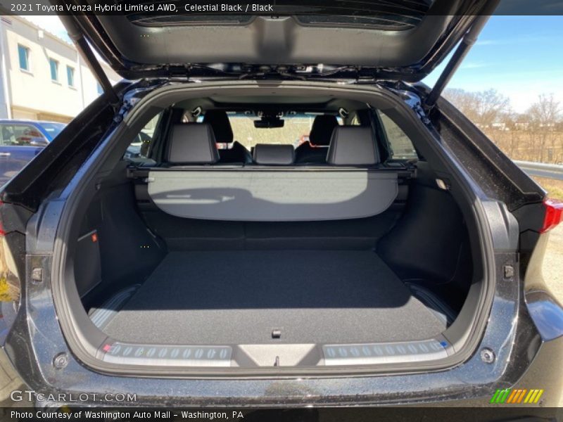 Celestial Black / Black 2021 Toyota Venza Hybrid Limited AWD