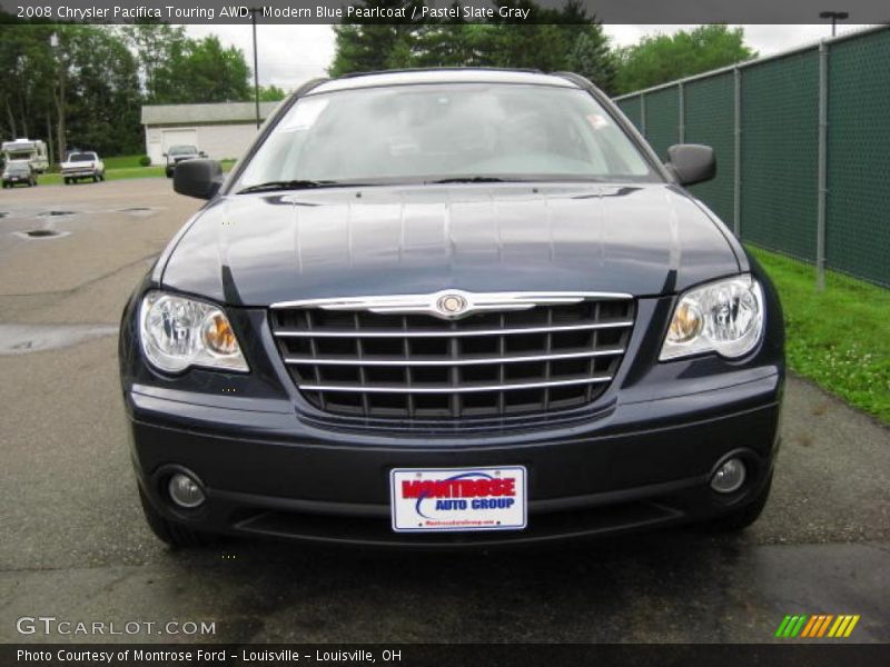 Modern Blue Pearlcoat / Pastel Slate Gray 2008 Chrysler Pacifica Touring AWD