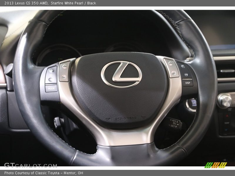 Starfire White Pearl / Black 2013 Lexus GS 350 AWD