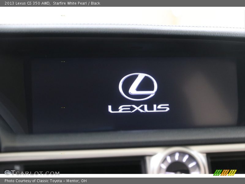 Starfire White Pearl / Black 2013 Lexus GS 350 AWD