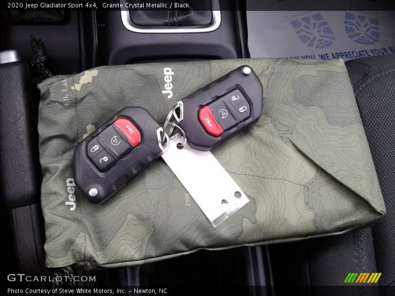 Granite Crystal Metallic / Black 2020 Jeep Gladiator Sport 4x4