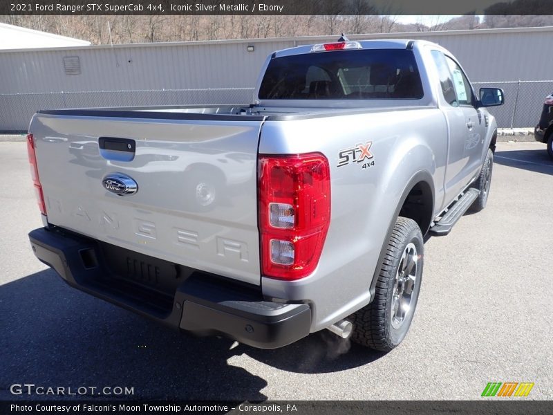 Iconic Silver Metallic / Ebony 2021 Ford Ranger STX SuperCab 4x4