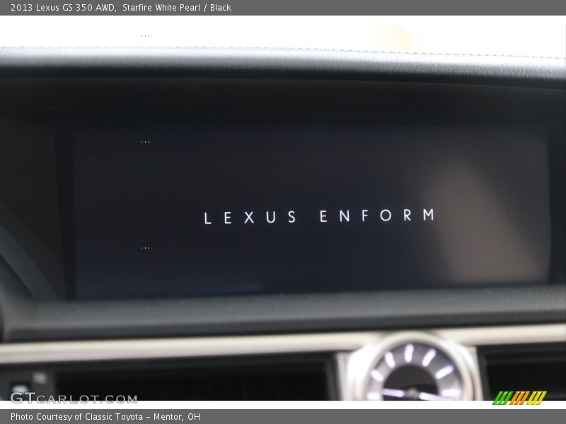 Starfire White Pearl / Black 2013 Lexus GS 350 AWD