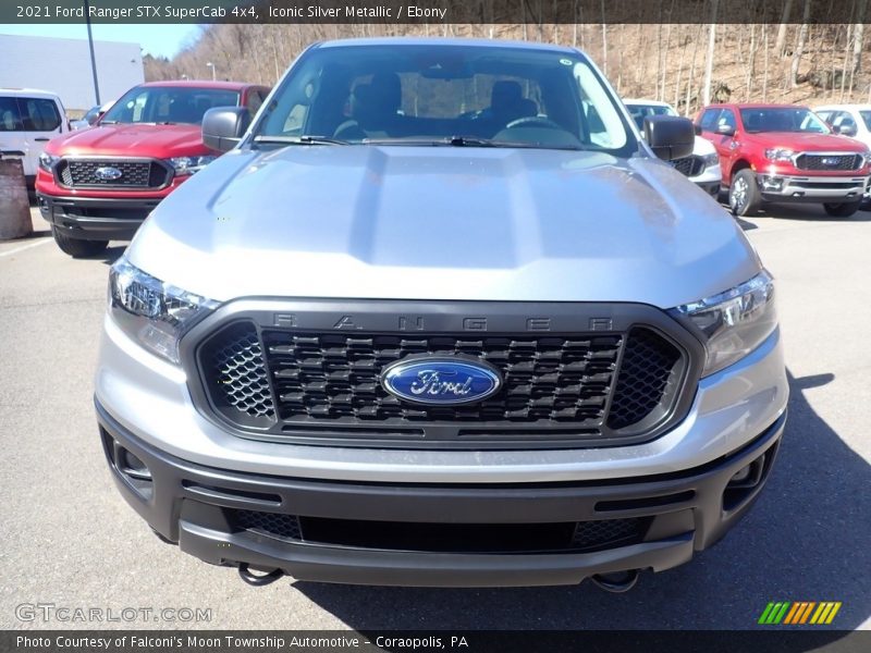 Iconic Silver Metallic / Ebony 2021 Ford Ranger STX SuperCab 4x4