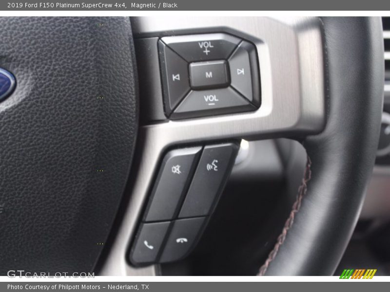 Magnetic / Black 2019 Ford F150 Platinum SuperCrew 4x4