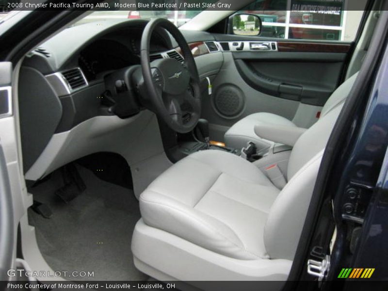 Modern Blue Pearlcoat / Pastel Slate Gray 2008 Chrysler Pacifica Touring AWD