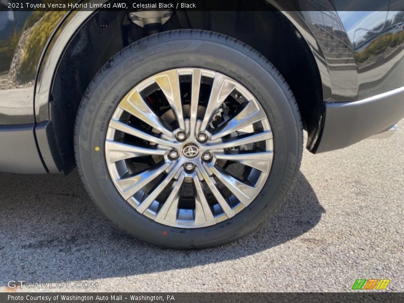 Celestial Black / Black 2021 Toyota Venza Hybrid Limited AWD