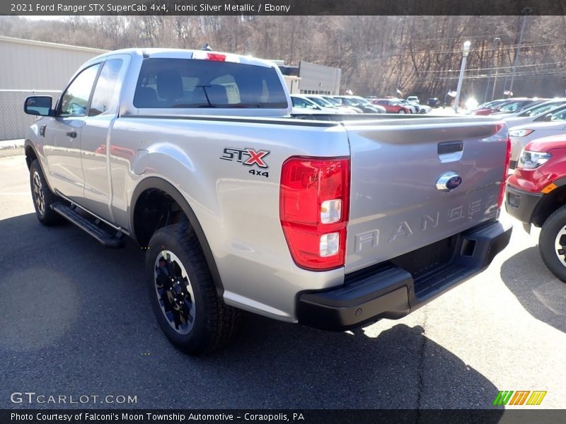 Iconic Silver Metallic / Ebony 2021 Ford Ranger STX SuperCab 4x4