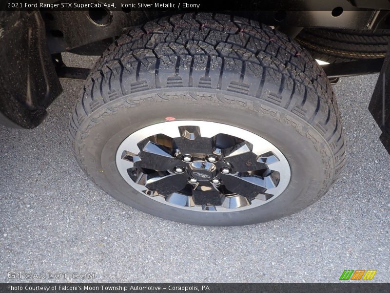 Iconic Silver Metallic / Ebony 2021 Ford Ranger STX SuperCab 4x4
