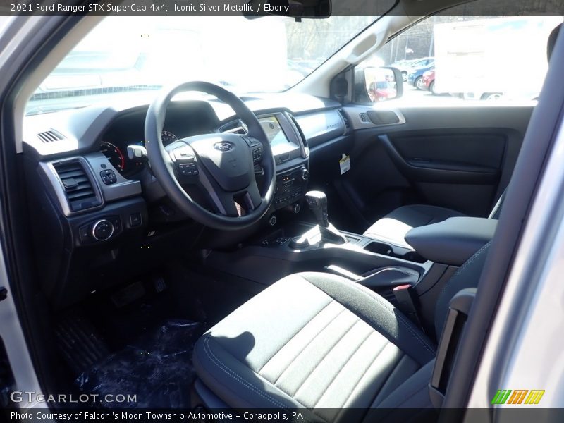 Iconic Silver Metallic / Ebony 2021 Ford Ranger STX SuperCab 4x4