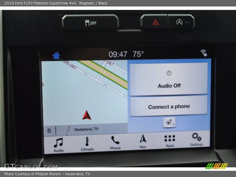 Magnetic / Black 2019 Ford F150 Platinum SuperCrew 4x4