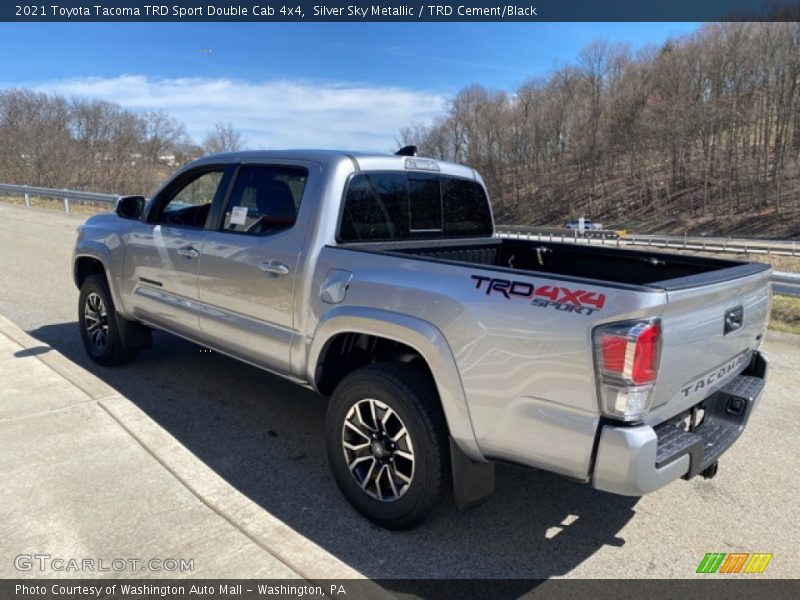 Silver Sky Metallic / TRD Cement/Black 2021 Toyota Tacoma TRD Sport Double Cab 4x4