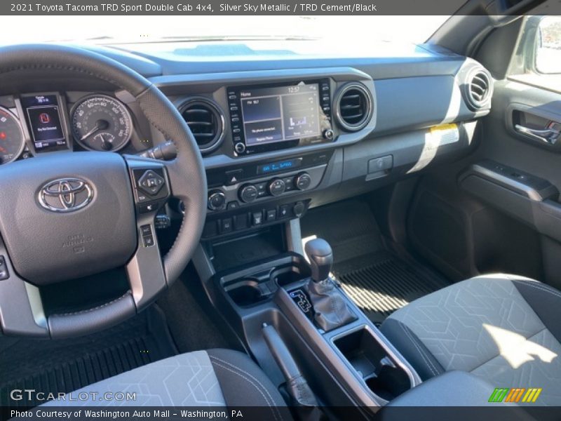 Silver Sky Metallic / TRD Cement/Black 2021 Toyota Tacoma TRD Sport Double Cab 4x4
