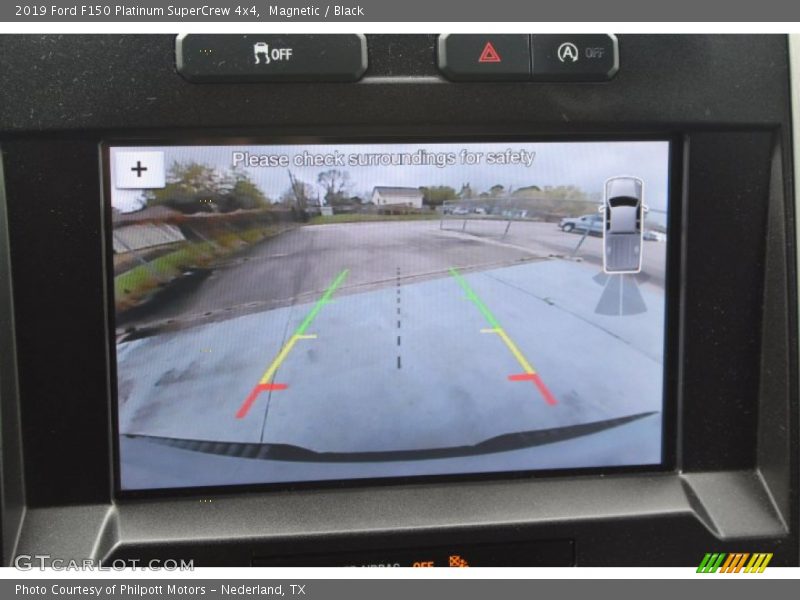 Magnetic / Black 2019 Ford F150 Platinum SuperCrew 4x4